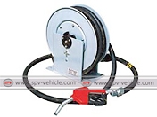 Hose Reel & Trigger for fuel tanker
